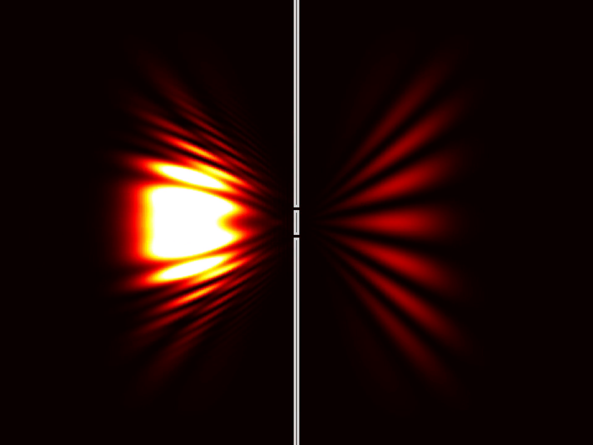 Double slit (III)