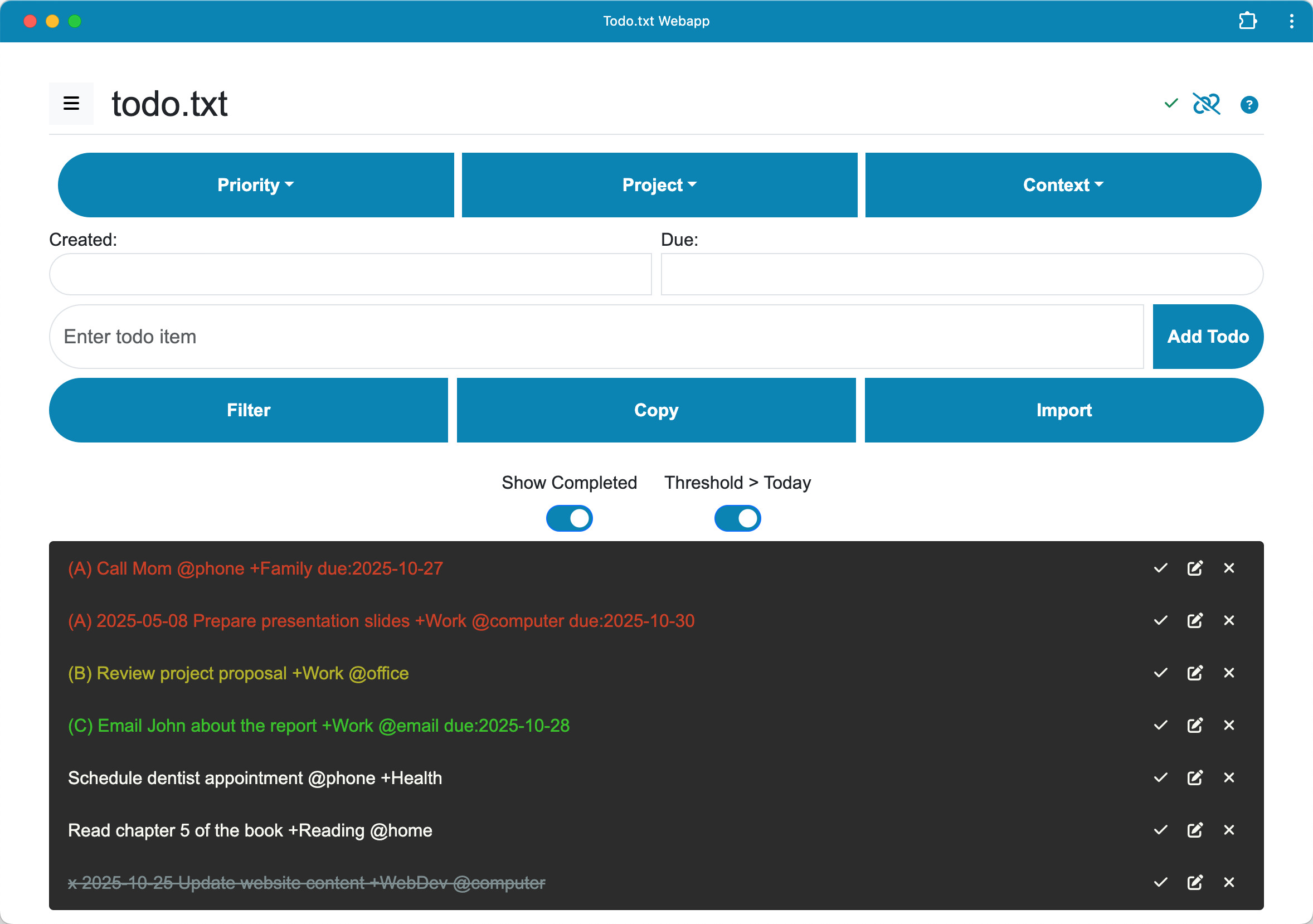 App Desktop