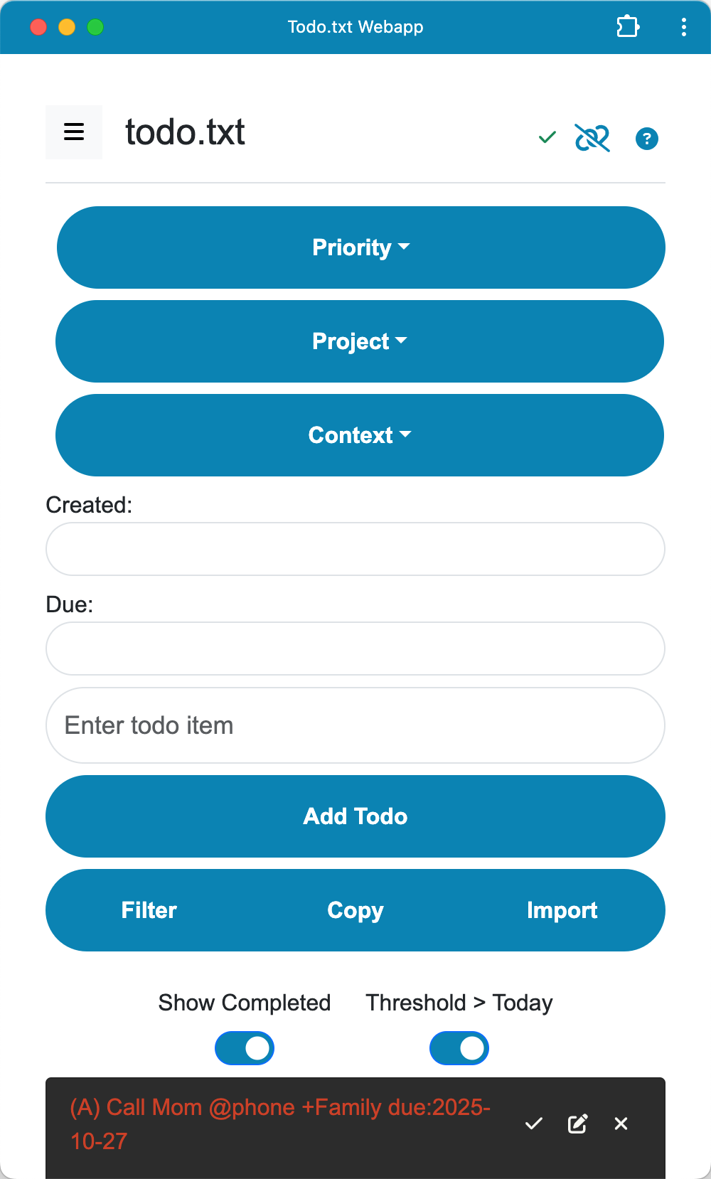 App Mobile